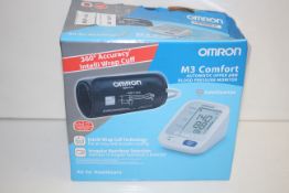 BOXED OMRON M3 COMFORT AUTOMATIC UPPER ARM BLOOD PRESSURE MONITOR RRP £47.99Condition