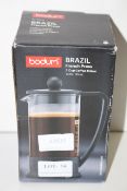BOXED BODUM BRAZIL FRENCH PRESS RRP £17.99Condition ReportAppraisal Available on Request- All
