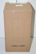 BOXED TABLE LAMP RRP £12.99Condition ReportAppraisal Available on Request- All Items are Unchecked/