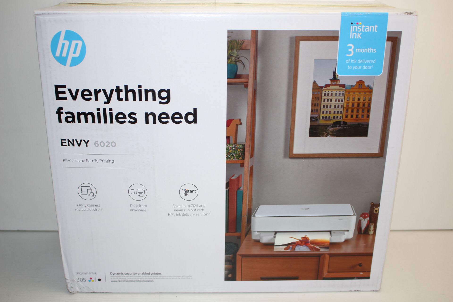 BOXED HP ENVY 6020 PRINTER RRP £129.99Condition ReportAppraisal Available on Request- All Items