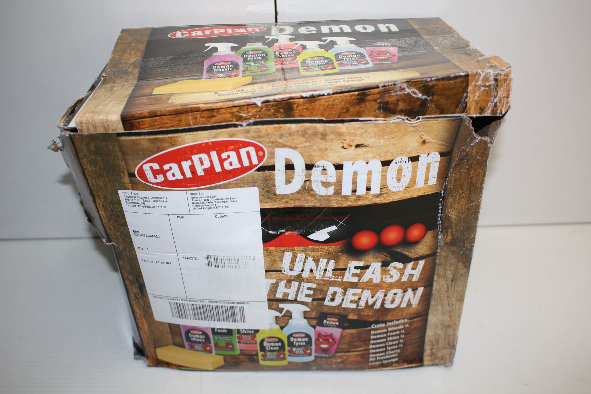 BOXED CAR PLAN DEMON CAR CLEANING KIT Condition ReportAppraisal Available on Request- All Items