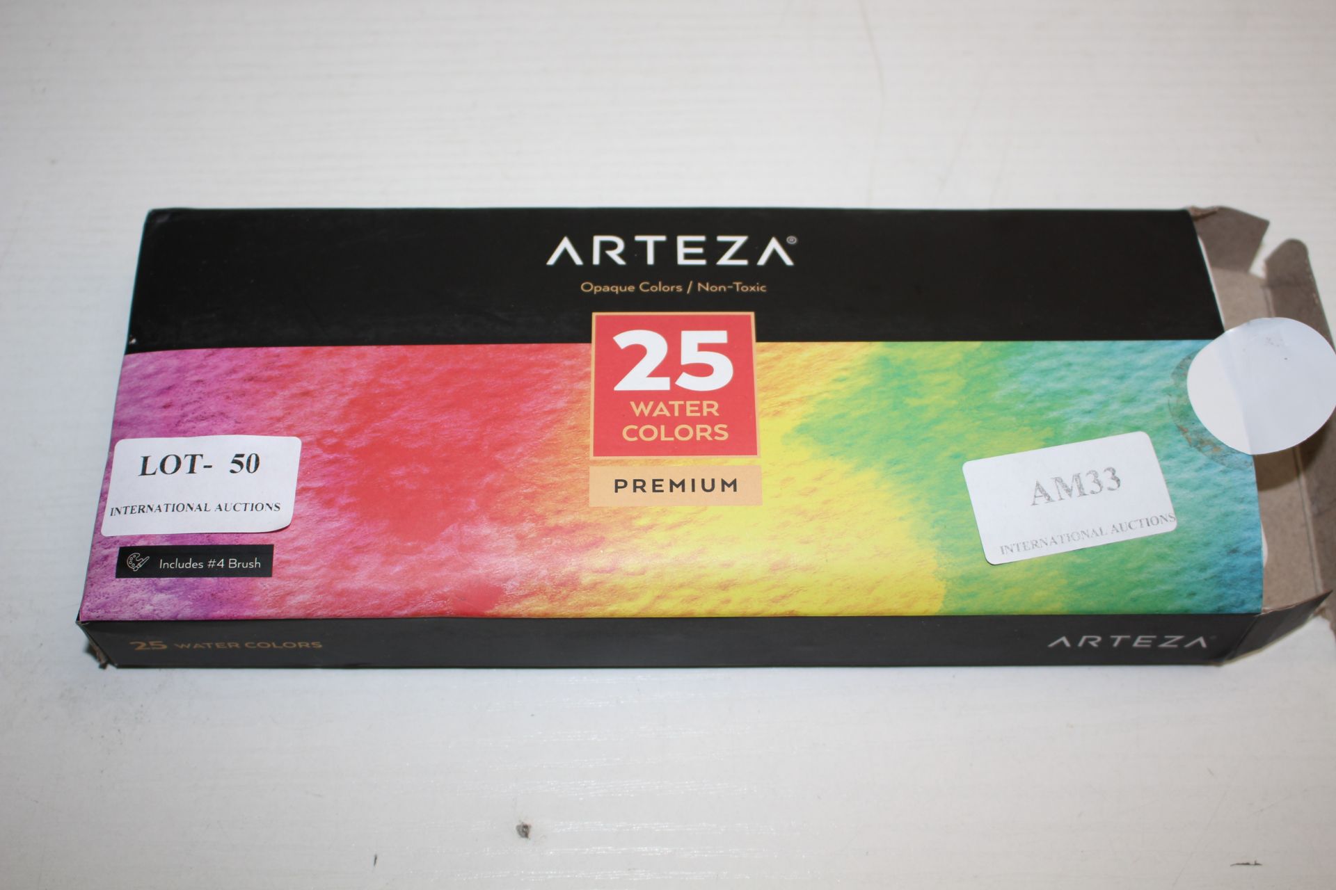 BOXED ARTEZA OPAQUE COLOURS WATER COLOUR SET Condition ReportAppraisal Available on Request- All