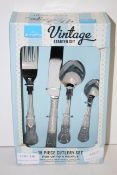 BOXED AMEFA VINTAGE STARTER SET 16 PIECE CUTLERY SET FOR UPTO 4 PEOPLE RRP £17.49Condition