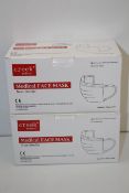 2X BOXES CREEK MEDICAL FACE MASK NON-STERILE 50PACKSCondition ReportAppraisal Available on