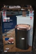 BOXED TOWER ROSE GOLD EDITION 58 LITRE SQUARE SENSOR BIN RRP £52.50Condition ReportAppraisal