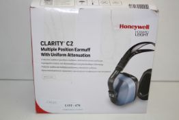 BOXED HONEYWELL CLARITY C2 HOWARD LEIGHT MULTIPLE POSITION EARMUFF RRP £17.99Condition