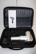 UNBOXED WITH CASE MUSCLE/FACIAL MASSAGE GUN RRP £64.99Condition ReportAppraisal Available on