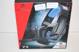 BOXED HUNTER SPIDER V-6 GAMING HEADSET RRP £39.99Condition ReportAppraisal Available on Request- All