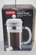 BOXED BODUM CAFETIERRA FRENCH PRESS 1.0L 8CUP RRP £34.99Condition ReportAppraisal Available on