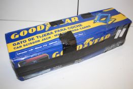 BOXED GOODYEAR CAR SCISSOR JACK 1.5TONNES RRP £15.99Condition ReportAppraisal Available on