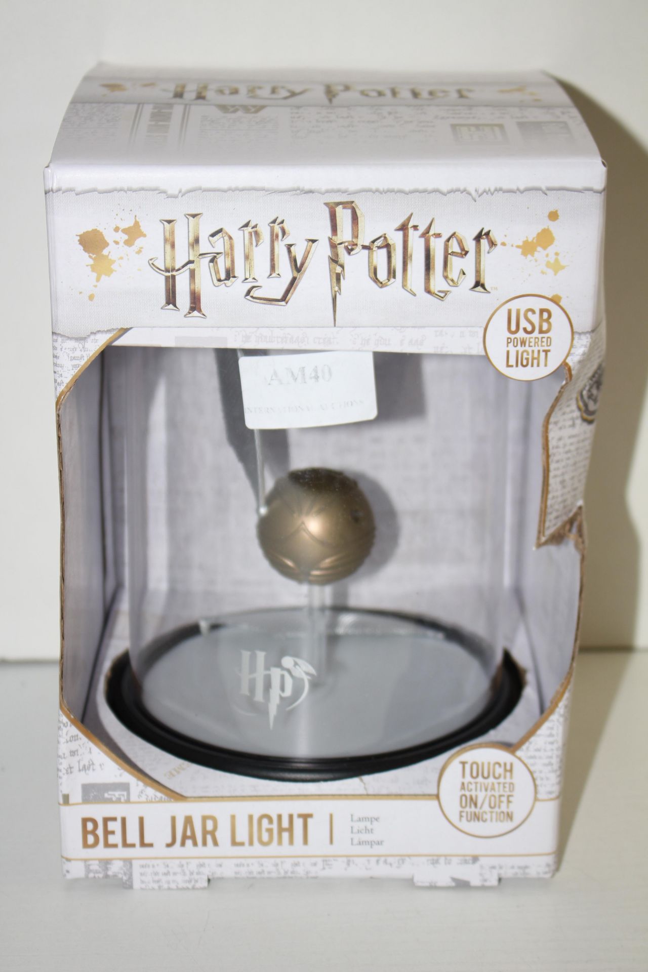 BOXED HARRY POTTER BELL JAR LIGHT RRP £34.99Condition ReportAppraisal Available on Request- All