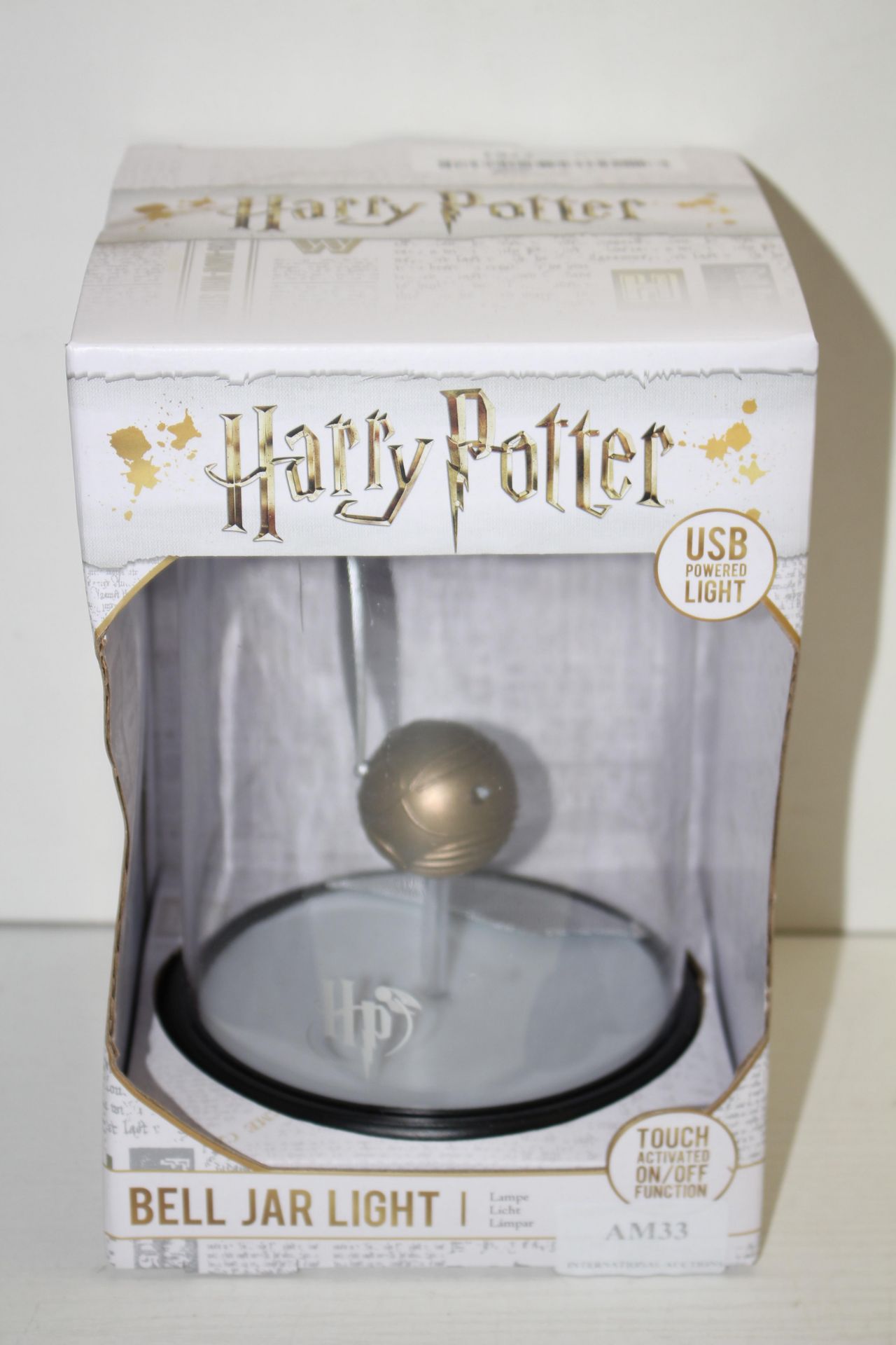 BOXED HARRY POTTER BELL JAR LIGHT RRP £34.99Condition ReportAppraisal Available on Request- All