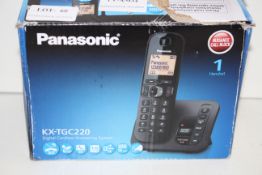 BOXED PANASONIC KX-TGC220 DIGITAL CORDLESS ANSWERING SYSTEM RRP £39.99Condition ReportAppraisal