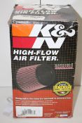 BOXED K&N HIGH FLOW AIR FILTERCondition ReportAppraisal Available on Request- All Items are