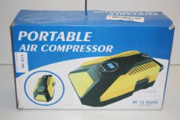 BOXED PORTABLE AIR COMPRESSOR RRP £30.00Condition ReportAppraisal Available on Request- All Items