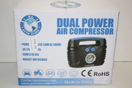 BOXED P.I. AUTO STORE DUAL POWER AIR COMPRESSOR RRP £65.99Condition ReportAppraisal Available on