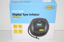 BOXED RING RTC500 DIGITAL TYRE INFLATOR 12V DC RRP £39.52Condition ReportAppraisal Available on