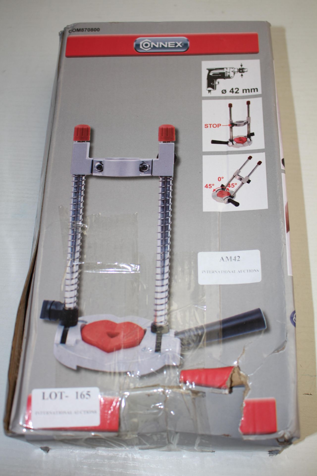 BOXED CONNEX ADJUSTABLE DRILL STAND Condition ReportAppraisal Available on Request- All Items are