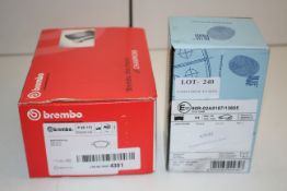 2X BOXED ASSORTED CAR ITEMS BY BREMBO & BLUE PRINT (IMAGE DEPICTS STOCK)Condition ReportAppraisal