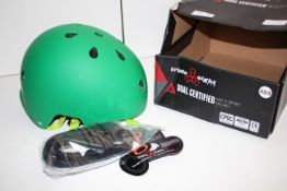 BOXED TRIPLE EIGHT DUAL CERTIFIED MULTI SPORT HELMET XS/S WITH TAGS RRP £44.99Condition