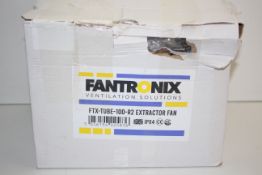 BOXED FANTRONIX VENTILATION SOLUTIONS FTX-TUBE-100-R2 EXTRACTOR FAN RRP £94.44Condition