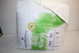 BAGGED SLUMBERDOWN ANTI ALLERGY DUVET 10.5TOG RRP £23.49Condition ReportAppraisal Available on