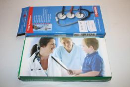 2X BOXED STETHOSCOPES BY GIMA & TIMESCOCondition ReportAppraisal Available on Request- All Items are