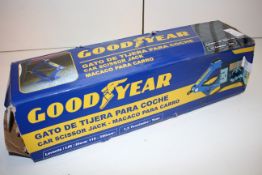 BOXED GOODYEAR CAR SCISSOR JACK 1.5TONNES RRP £15.99Condition ReportAppraisal Available on