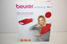 BOXED BEURER WELLBEING SOFT, COSY HEAT PAD MODEL: HK44 COSY RRP £39.99Condition ReportAppraisal