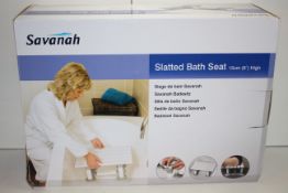 BOXED HOMECRAFT SAVANNAH SLATTED BATH SEAT (15CM) RRP £30.50Condition ReportAppraisal Available on