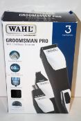 BOXED GROOMSMAN PRO 3-IN-1 CORDLESS TRIMMER RRP £29.99Condition ReportAppraisal Available on