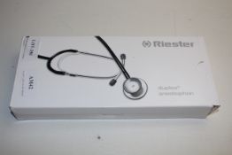 BOXED REISTER DUPLEX STETHOSCOPE RRP £22.79Condition ReportAppraisal Available on Request- All Items