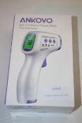 BOXED ANKOVO NON CONTACT INFRARED BODY THERMOMETER RRP £34.99Condition ReportAppraisal Available