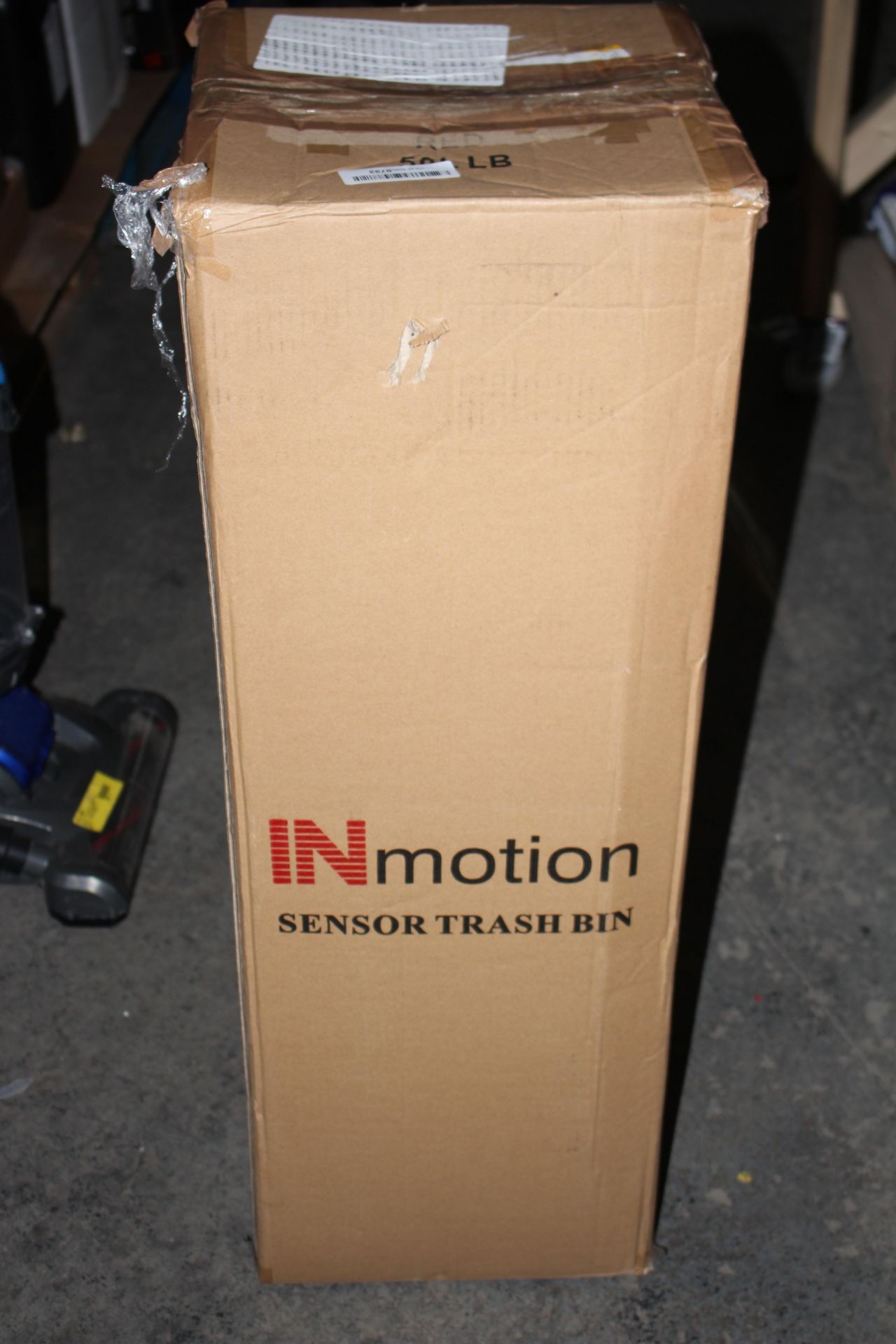 BOXED TALL INMOTION SENSOR TRASH CAN RRP £39.99Condition ReportAppraisal Available on Request- All