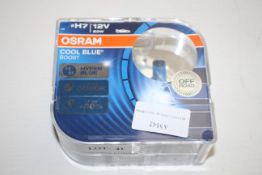 BOXED OSRAM COOL BLUE BOOST HYPER BLUE H7 12V 80W RRP £20.99Condition ReportAppraisal Available on