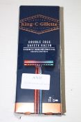 BOXED KING.C.GILLETTE DOUBLE EDGE RAZORCondition ReportAppraisal Available on Request- All Items are