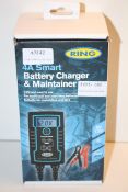 BOXED RING 4A SMART BATTERY CHARGER & MAINTAINER 12V RRP £44.99Condition ReportAppraisal Available
