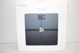 BOXED WITHINGS BODY+ BODY COMPOSITION WI-FI SCALE RRP £74.95Condition ReportAppraisal Available on