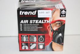 BOXED TREND TOOL TECHNOLOGY AIR STEALTH HALF MASK RESPIRATOR Condition ReportAppraisal Available