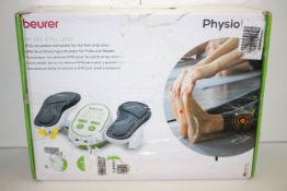 BOXED BEURER PHYSIO LINE FM250 VAITAL LEGS RRP £234.99Condition ReportAppraisal Available on