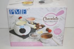 BOXED PME ELECTRIC CHOCOLATE MELTING POT RRP £19.99Condition ReportAppraisal Available on Request-