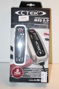 BOXED CTEK BATTERY CHARGER MXS 5.0 12V/5A RRP £103.73Condition ReportAppraisal Available on Request-