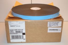 5X BOXED SAINT-GOBAIN 25MM X 1.6MM X 61M HIGH BOND AVIATION GRADE DOUBLE SIDED BLACK ON BLUE TAPE