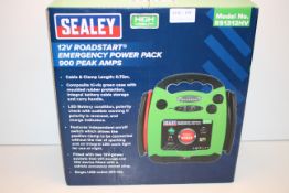 BOXED SEALEY 12V ROADSTART EMERGENCY POWERPACK 900 PEAK AMPS RRP £115.00Condition ReportAppraisal