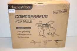 BOXED DISPLAY4TOP COMPRESSOR PORTABLE RRP £43.59Condition ReportAppraisal Available on Request-