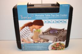 BOXED BRIGHT SPARK PORTABLE TABLE TOP GAS COOKER RRP £39.98Condition ReportAppraisal Available on