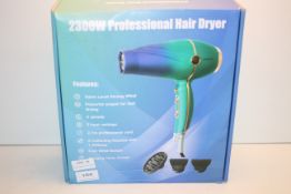 BOXED 2300W PROFESSIONAL HAIR DRYER Condition ReportAppraisal Available on Request- All Items are