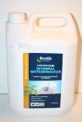 5LITRE BOSTIK CEMENTONE INTEGRAL WATERPROOFER RRP £8.80Condition ReportAppraisal Available on