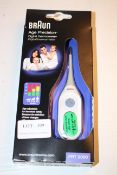 BOXED BRAUN AGE PRECISION DIGITAL THERMOMETER PRT2000 RRP £27.89Condition ReportAppraisal