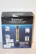 BOXED KEMEI PROFESSIONAL HAIR CLIPPER ADJUSTABLE BLADE CLIPPER RRP £21.95Condition ReportAppraisal